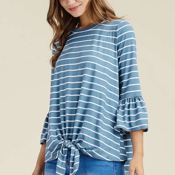 Bell Sleeve Top (Leggings material) - Picture 4 of 8